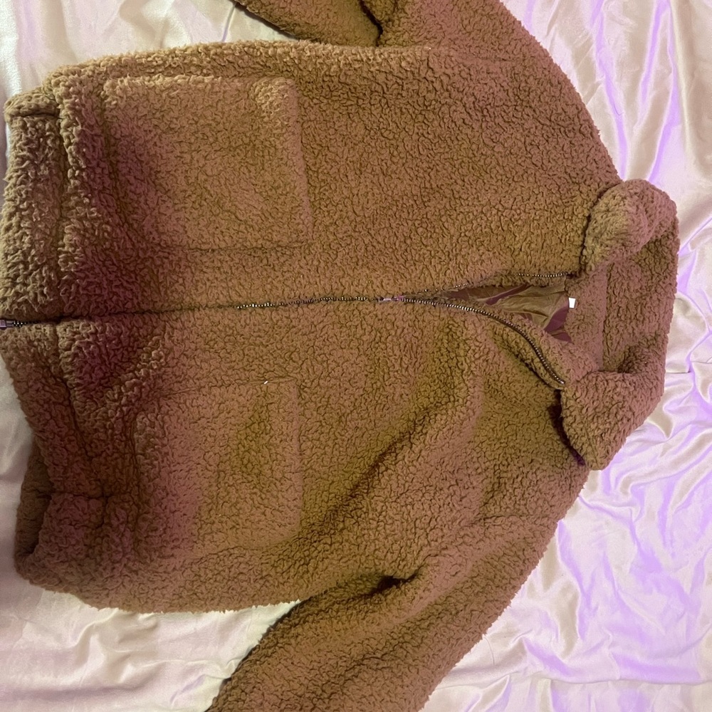 SHEIN teddy bear jacket